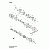 Схема узла: Трансмиссия для Suzuki GSX-R750
