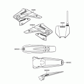 Схема вузла: Наклейка для Suzuki RM-Z250