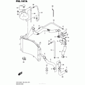 Схема вузла: Патрубок системи охолодження для Suzuki GSX-S1000