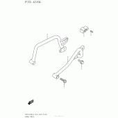 Схема вузла: Rear Grip для Suzuki DR650 DR650SE