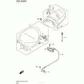 Схема узла: Сиденье для Suzuki VZ800 Boulevard M50
