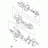 Схема вузла: Генератор (Model p/r) для Suzuki GSX-R1100