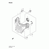 Схема узла: Фара (Gsf650sal1 e21) для Suzuki GSF650 Bandit S