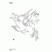 Схема узла: Рама (Dr200sel2 e06) для Suzuki DR200 DR200SE