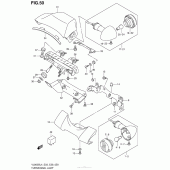 Схема вузла: Turnsignal Lamp (Vl800Bl4 E28) для Suzuki VL800 Boulevard C50 BOSS