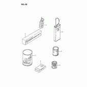 Схема вузла: Опція для Suzuki TS185