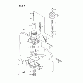 Схема вузла: Карбюратор (Model r/s) для Suzuki RM125