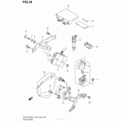 Схема вузла: Електроустаткування (Gsx-R1000L4 E28) для Suzuki GSX-R1000