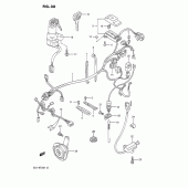 Схема вузла: Електропроводка Suzuki GSX-R750