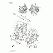 Схема узла: Картер двигателя для Suzuki DL1000 V-Strom