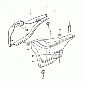Схема узла: Боковые панели (Model x :  24l) для Suzuki GSX750