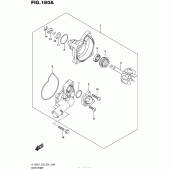 Схема вузла: Водяний насос Suzuki VL1500 Boulevard C90 BOSS