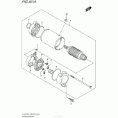 Схема вузла: Електричний стартер для Suzuki VL1500 Boulevard C90T