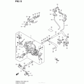 Схема узла: Throttle Body (Vz800L3 E33) для Suzuki VZ800 Boulevard M50