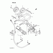 Схема узла: Спидометр для Suzuki GSX-R750