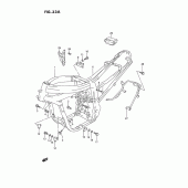 Схема вузла: Рама (Model r/s) для Suzuki GSX-R750