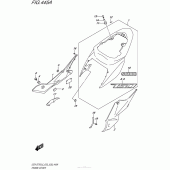 Схема вузла: Бічні панелі для Suzuki GSX-S750