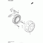 Схема вузла: Статор & Ротор для Suzuki DL650 V-Strom