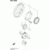 Схема вузла: Привід стартера Suzuki VZR1800 Boulevard M109R BOSS