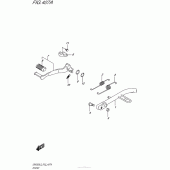 Схема вузла: Підставка для Suzuki GW250 Inazuma