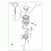 Схема узла: Карбюратор для Suzuki DR200 DR200SE