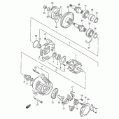 Схема вузла: Генератор для Suzuki RF900