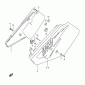 Схема вузла: Бічні панелі (Model t) для Suzuki DR350