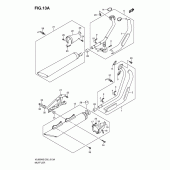Схема вузла: Вихлопна система (Model k9/l0) для Suzuki VL800 Intruder C800C/Boulevard C50C
