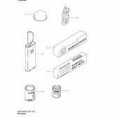 Схема вузла: Опція для Suzuki GSX1400