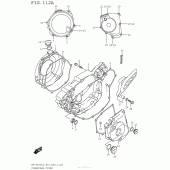 Схема вузла: Кришки картера для Suzuki RM-Z450