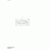 Схема вузла: Ремкомплект прокладок двигуна для Suzuki DR-Z400 DR-Z400S