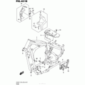 Схема вузла: Рама (Vl800Tl7 E28) для Suzuki VL800 Boulevard C50