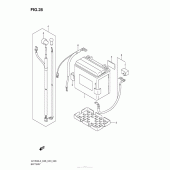 Схема вузла: Акумулятор для Suzuki VZ1500 Boulevard M90