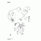 Схема узла: Электрооборудование для Suzuki GSF1250 Bandit