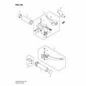 Схема вузла: Ручки керма (Vzr1800zl2 e19) ​​для Suzuki VZR1800 Intruder M1800R/ Boulevard M109R