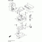Схема узла: Электрооборудование (Gsx-S750Al5 E28) для Suzuki GSX-S750