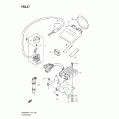 Схема узла: Электрооборудование (Gsx650fl1 e24) для Suzuki GSX650