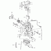 Схема узла: Карбюратор (Model r/s/t) для Suzuki DR350