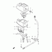 Схема узла: Спидометр для Suzuki DR125