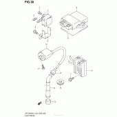 Схема вузла: Електроустаткування (Dr-Z400Sl3 E28) для Suzuki DR-Z400 DR-Z400S