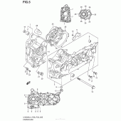Схема вузла: Картер двигуна для Suzuki UH200 Burgman