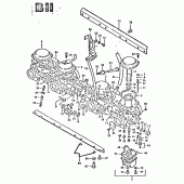 Схема узла: Карбюратор для Suzuki GSX750