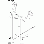 Схема вузла: Кермо & Тросики для Suzuki LS650 Boulevard S40