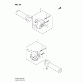 Схема узла: Пульт управления рулевой для Suzuki UH200 Burgman