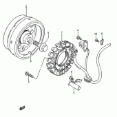 Схема вузла: Статор & Ротор для Suzuki LS650 Savage