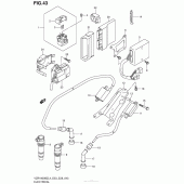 Схема вузла: Електроустаткування (Vzr1800Bzl4 E28) для Suzuki VZR1800 Boulevard M109R BOSS