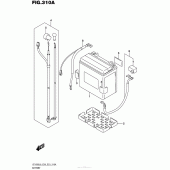 Схема вузла: Акумулятор для Suzuki VZ1500 Boulevard M90
