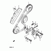 Схема вузла: Balancer chain для Suzuki DR800