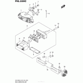 Схема узла: Задний фонарь (Стоп-сигнал) (Gsx-R600L5 E33) для Suzuki GSX-R600