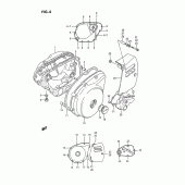 Схема вузла: Кришки картера для Suzuki LS650 Savage
